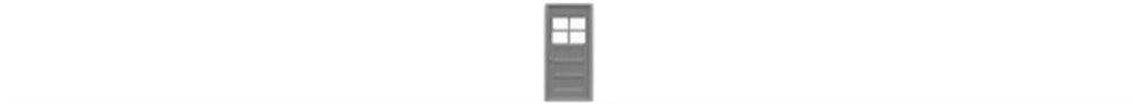 TICHY 4 LITE 3 PANEL DOOR (TIC2505)