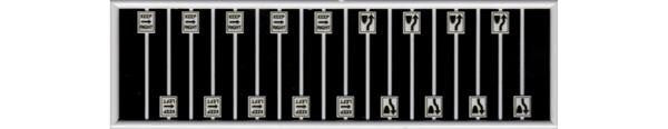 TICHY MISCELLANEOUS ROAD SIGNS II (TIC2610)