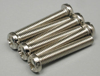 Traxxas Round Head Machine Screws 3x20mm (6) (TRA2566)