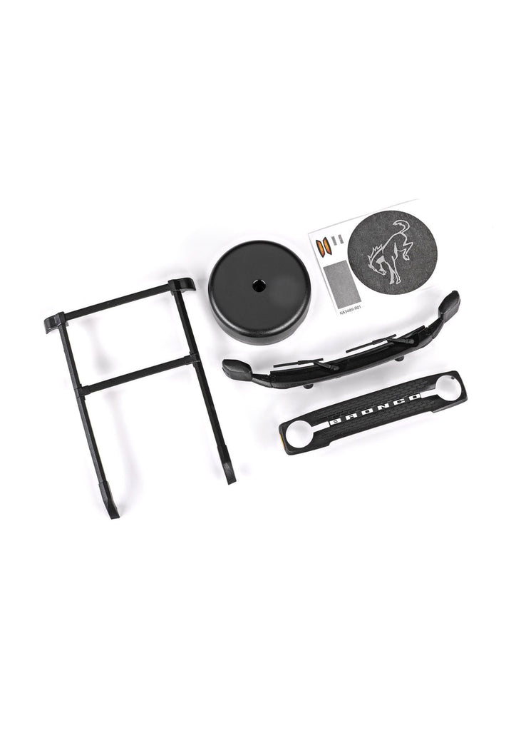 Traxxas Roof Rack/Tire Cvr 9711 Body (TRA9715)