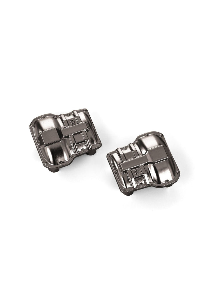 Traxxas TRX-4M Axle Cover (Black Chrome) (2) (TRA9738-BLKCR)