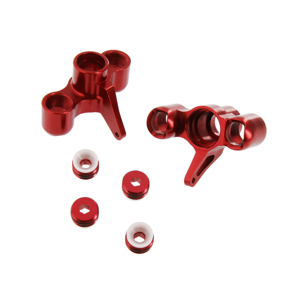 Venom ARRMA KRATON 6S BLX STEERING KNUCKLE, RED BY ATOMIK RC (VNR4250R)
