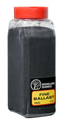 Woodland Scenics Ballast Fine Cinder 32 oz (WOOB1376)