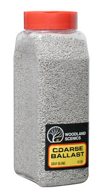 Woodland Scenics Ballast Coarse Gray Blend 32 oz (WOOB1395)