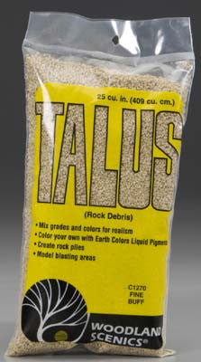 Woodland Scenics Talus Fine Buff (WOOC1270)