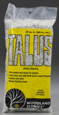 Woodland Scenics Talus Medium Natural (WOOC1283)
