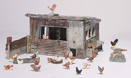 Woodland Scenics Chicken Coop (WOOD215)