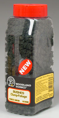 Woodland Scenics Bushes Shaker Forest Green 32 oz   (WOOFC1648)