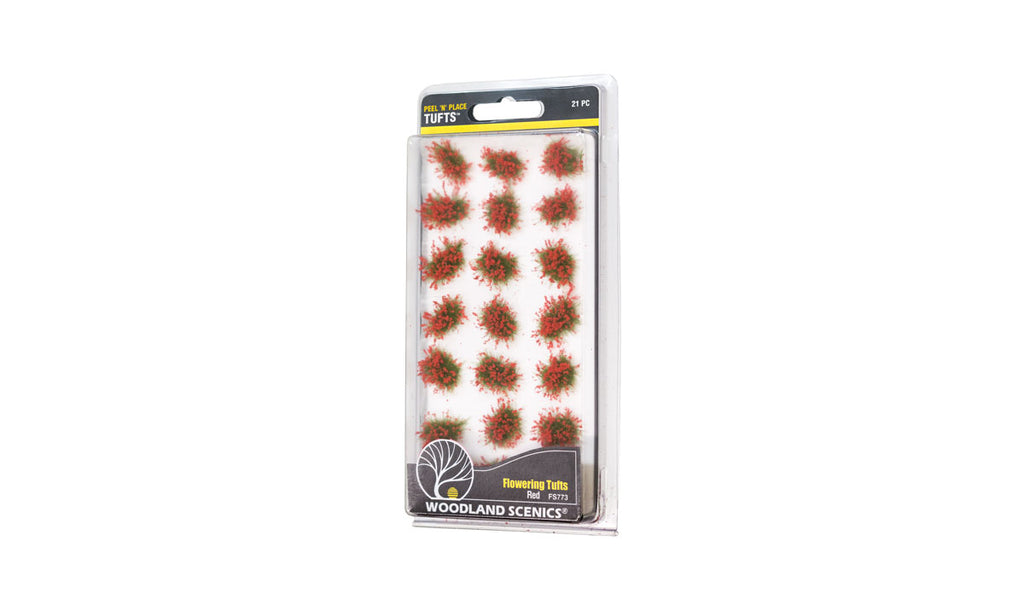 Woodland Scenics Red Flowering Tufts (WOOFS773)