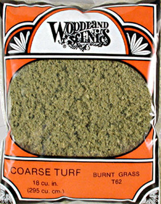 Woodland Scenics TURF COARSE BURNT GRASS 12 OZ. (WOOT62)