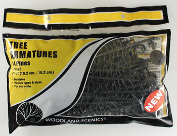 Woodland Scenics Tree Armatures 4-6" (44) (WOOTR1125)