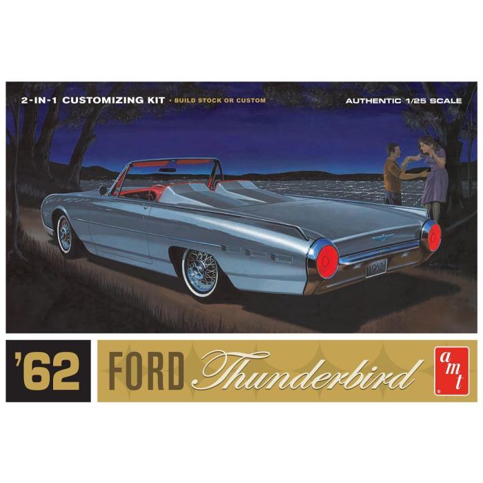 AMT 1:25 1962 Ford Thunderbird Plastic Model Kit (AMT682)