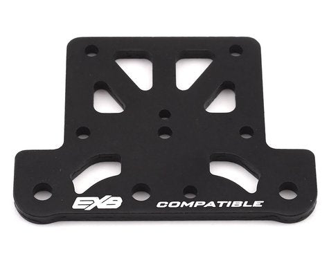 Arrma EBX Aluminum Top Plate (Black) (ARA320598)