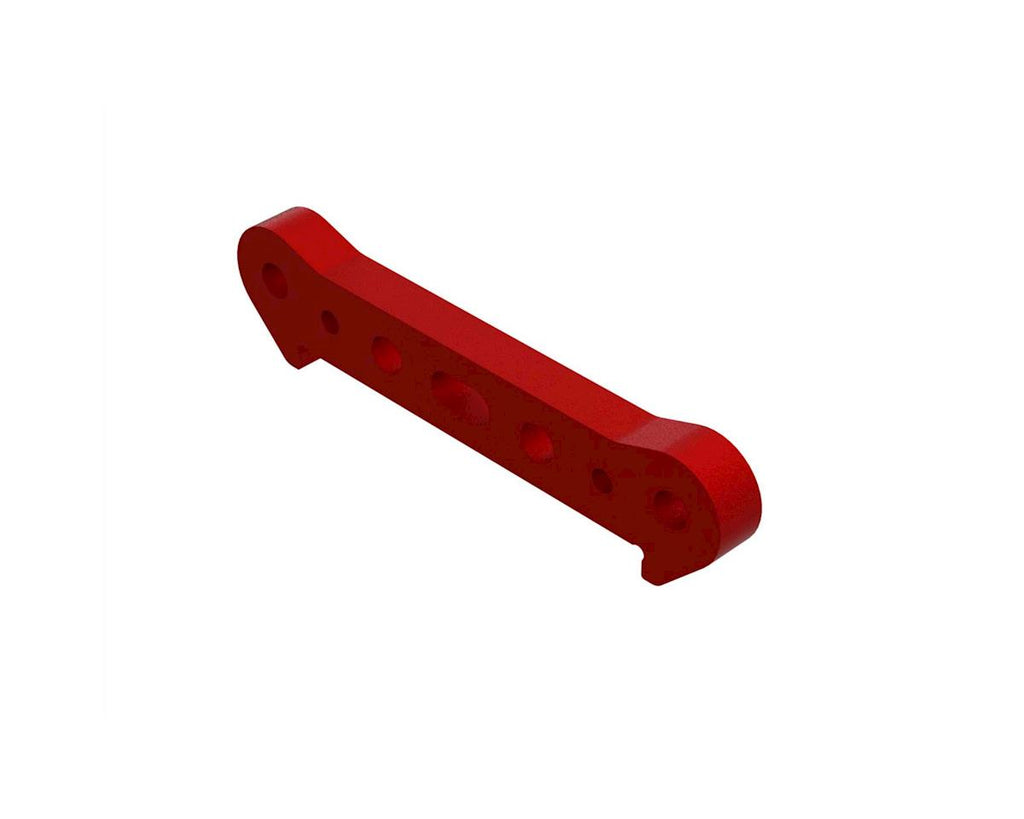 Arrma 8S BLX Aluminum Front Suspension Mount (Red) (ARA330556)