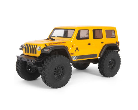 Axial SCX24 2019 Jeep Wrangler JLU CRC 1/24 4WD RTR Scale Mini Crawler (Yellow)  (AXI00002v2T2)