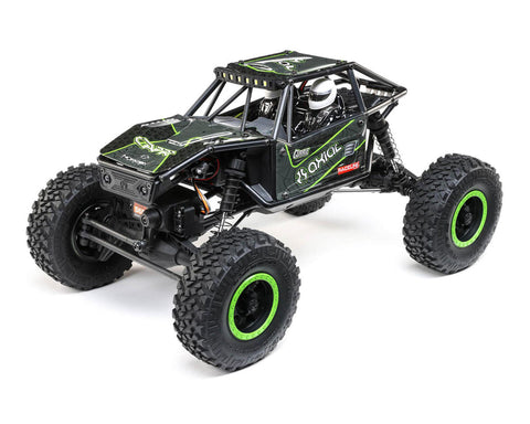 Axial UTB18 Capra 1/18 RTR 4WD Unlimited Trail Buggy (Black) w/2.4GHz Radio, Battery & Charger  (AXI01002T1)