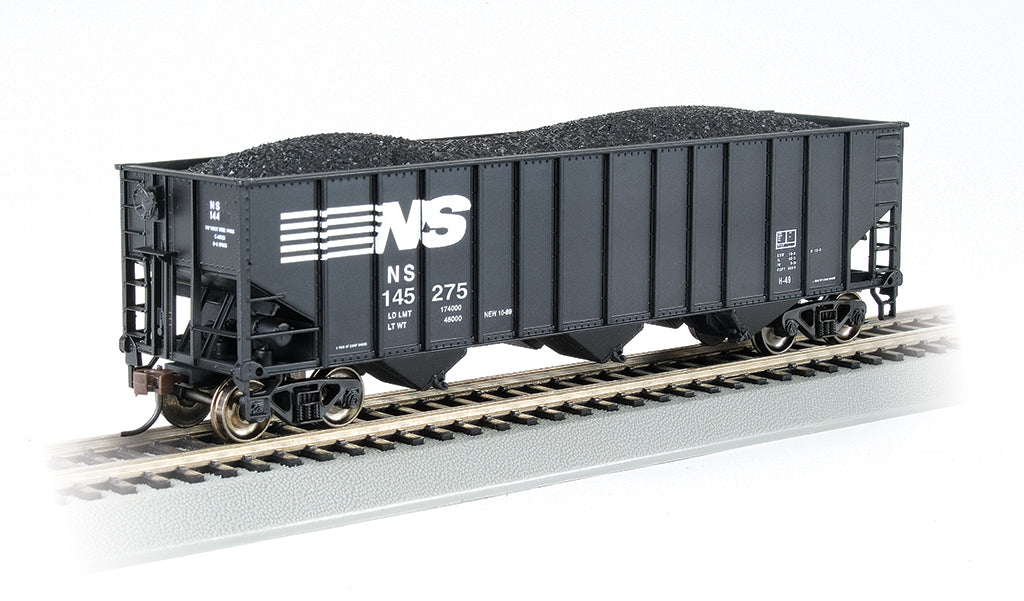Bachmann Trains NORFOLK SOUTHERN #145275 - BETH STEEL 100 TON 3 BAY HOPPER (BAC18740)