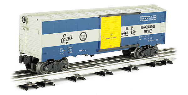 Bachmann Missouri Pacific Eagle 40' boxcar O (BAC47040)