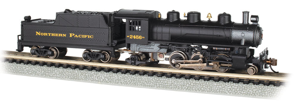 Bachman NORTHERN PACIFIC #2456 - PRAIRIE 2-6-2 & TENDER (N SCALE) (BAC51557)