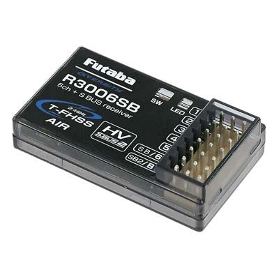 Futaba R3006SB S.Bus2 6Ch T-FHSS Telemetry Receiver (FUTL7683)
