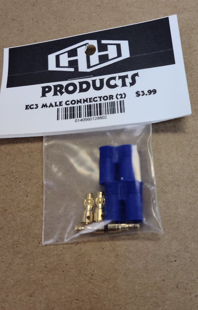 Hamilton Hobbies EC3 Male Connectors (HAM128602)