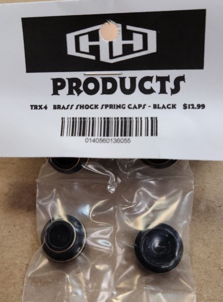 Hamilton Hobbies TRX-4 Brass Shock Spring Cups (HAM136055)