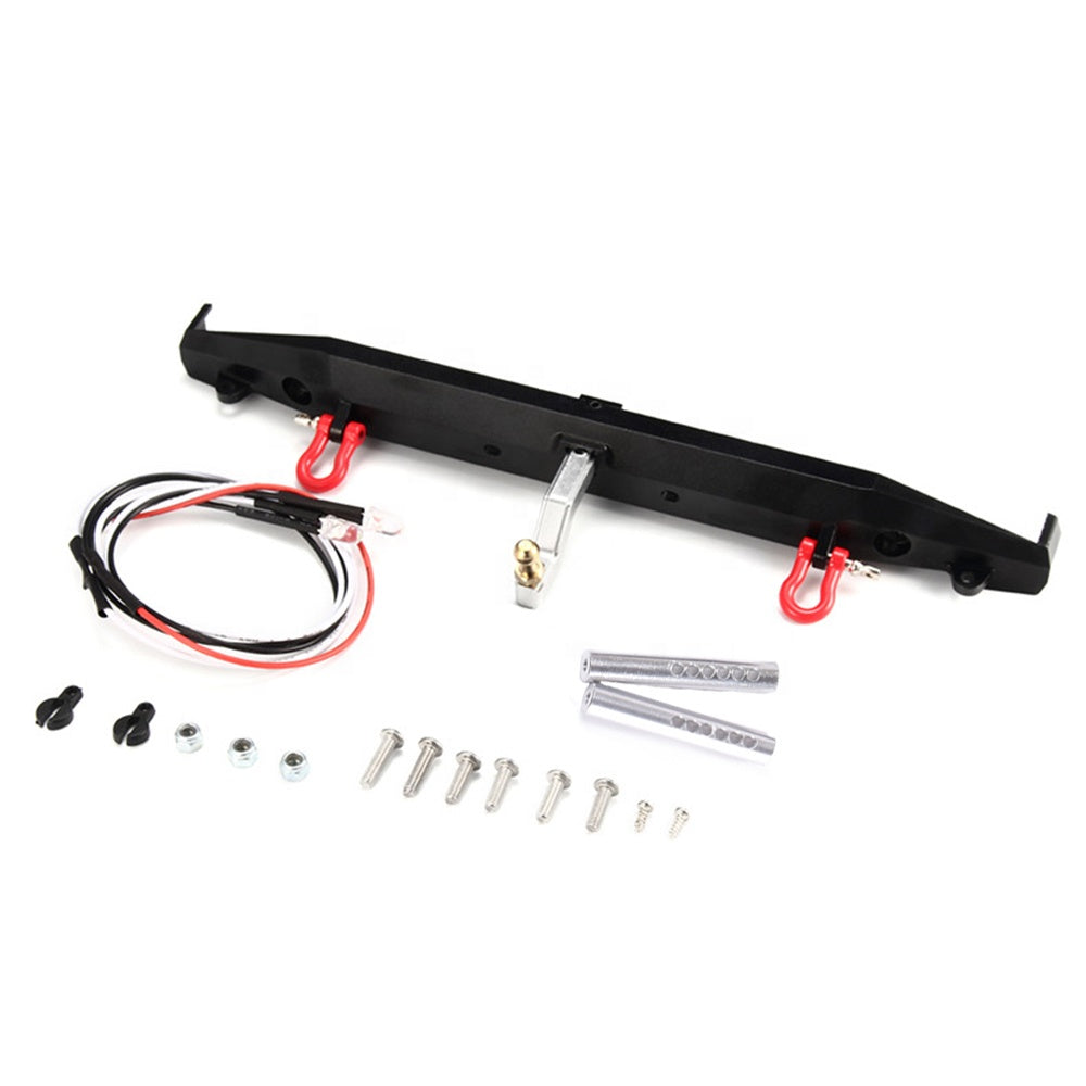 Hamilton Hobbies SCX10 III Rear Bumper with LED Lights (HAM136094)