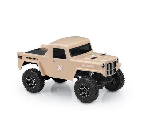 JConcepts Axial SCX24 JCI Creep Mini Crawler Body (Clear)  (JCO0454)