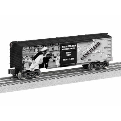 Lionel O-27 Kiss the War Goodbye Boxcar (LNL1938210)
