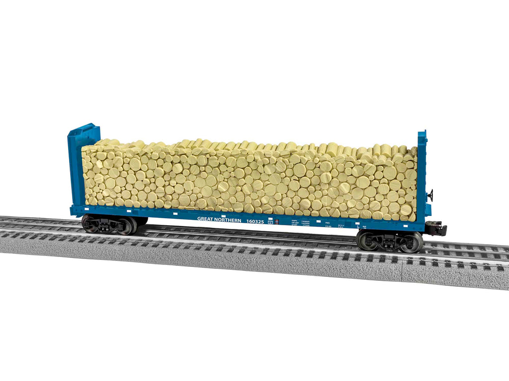 Lionel GREAT NORTHERN STANDARD O BULKHEAD FLATCAR #160325 (LNL2043101)