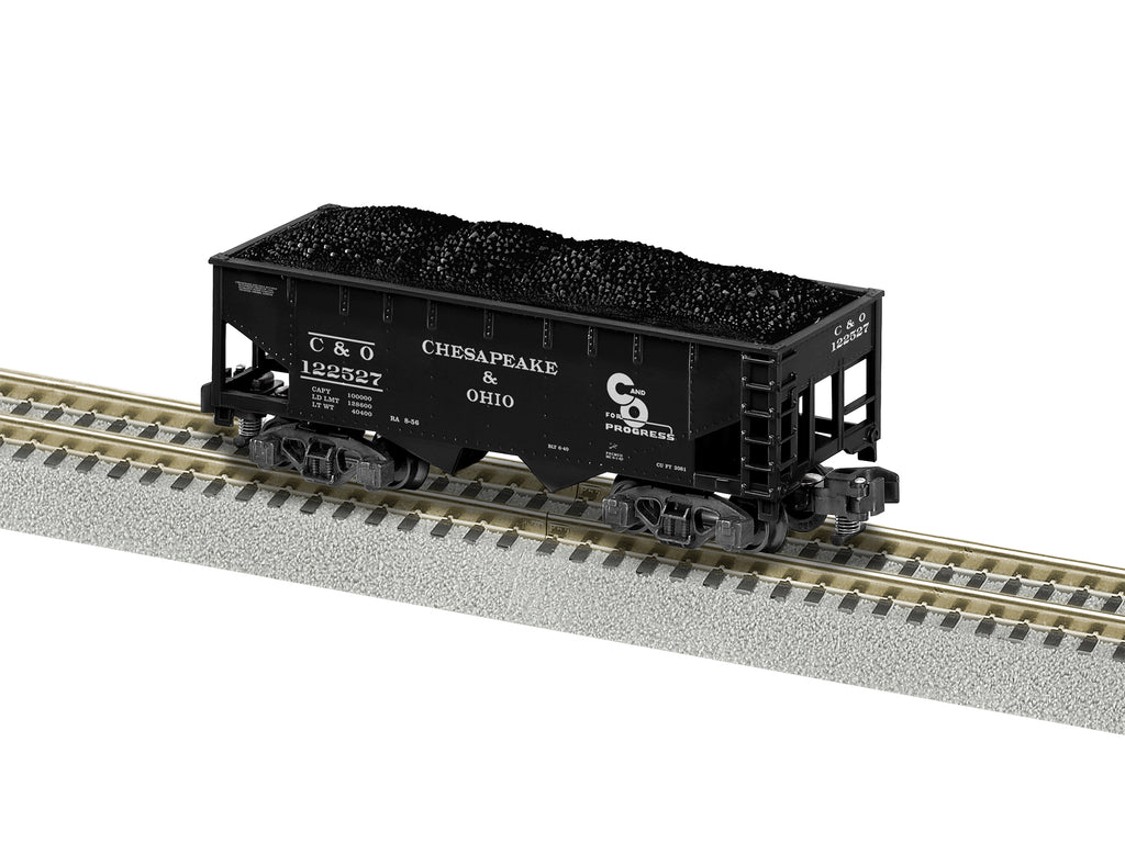 Lionel CHESAPEAKE & OHIO 2-BAY HOPPER #122527   (LNL2119262)