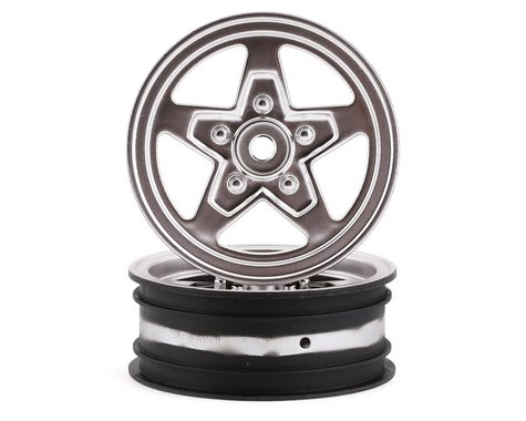 Losi 22S Drag Front Wheel (Chrome) (2) (LOS43045)