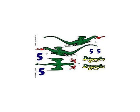 PineCar Dry Transfer,Dragonfire (PIN308)