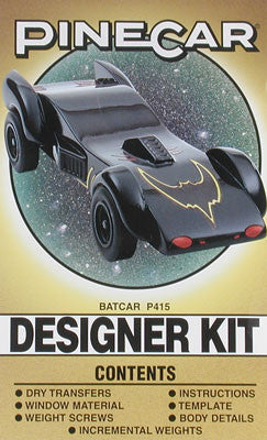 Pinecar Batcar Designer Kit