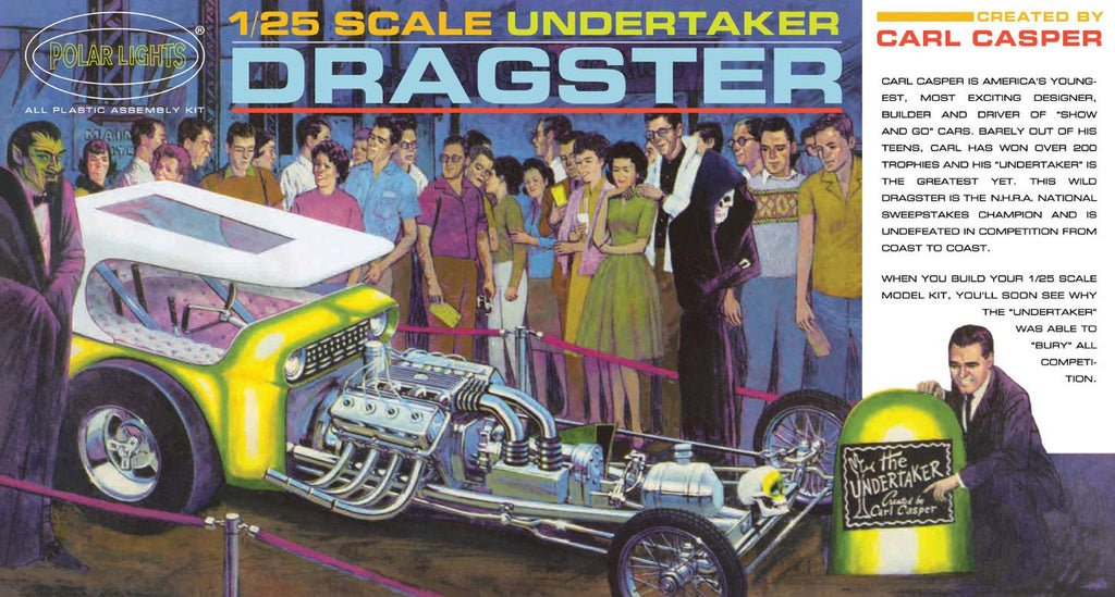 Polar Lights Carl Casper Undertaker Dragster 1/25 Polar Lights (PLL996)