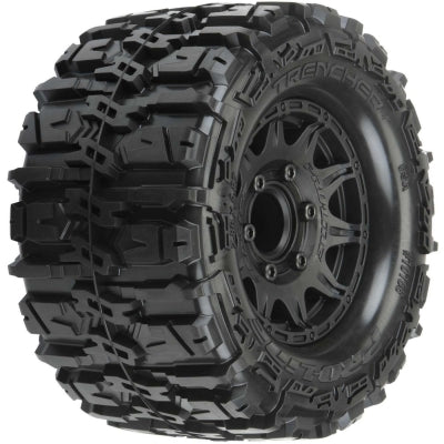 Pro-Line Trnchr HP 2.8 BELT Tires MTD Raid 6x30 WhlsF/R (PRO1016810)