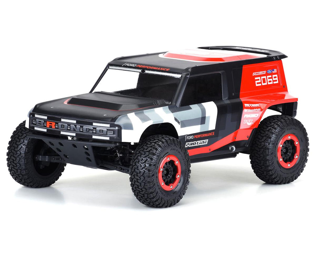 Pro-Line Ford Bronco R Short Course Truck Body (Clear) (PRO358600)