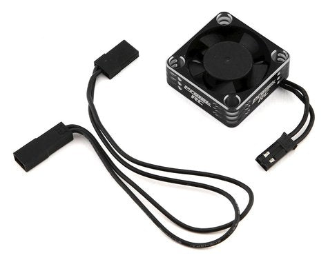 ProTek RC 30x30x10mm Aluminum High Speed HV Cooling Fan (Silver/Black) (PTK-2111)