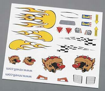 Revell Peel & Stick Decal B (RMXY9628)