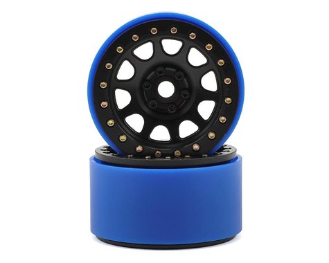 SSD RC 2.2 D Hole PL Beadlock Wheels (Black) (2) (Pro-Line Tires) (SSD00152)