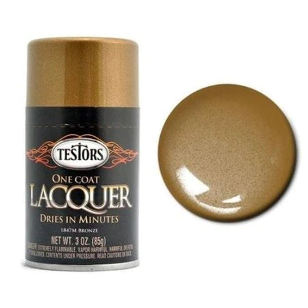 Testors Lacquer Spray Bronze (TES1847MT)