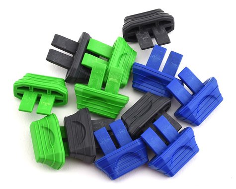 Traxxas Battery Plug Charge Indicator Set (Green x4, Blue x4, Grey x4) (TRA2943)