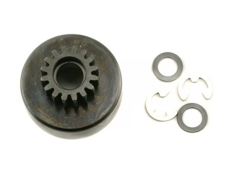 Traxxas 16T Clutch Bell with Fiber Washers/E-Clips (TRA4116)