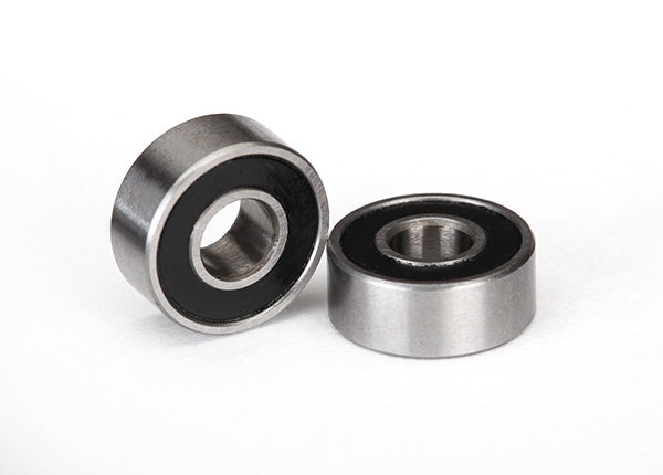 Traxxas Ball bearings, black rubber sealed (4x10x4mm) (TRA5104A)