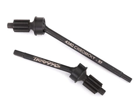 Traxxas TRX-4 Front Heavy Duty Machined Axle Shafts w/Input Gear (2) (TRA8062)