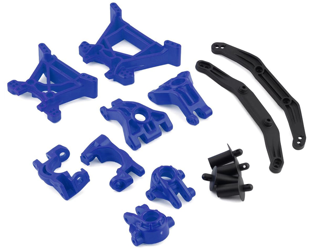 Traxxas Hoss/Rustler/Slash 4x4 Extreme Heavy Duty Suspension Upgrade Kit (Blue) (TRA9080X)