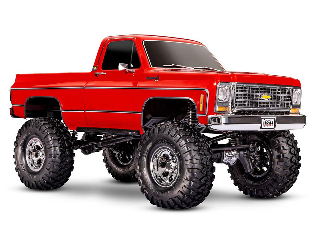 Traxxas TRX-4 1/10 Trail Crawler Truck w/'79 Chevrolet K10 Truck Body (Red) (TRA92056R)