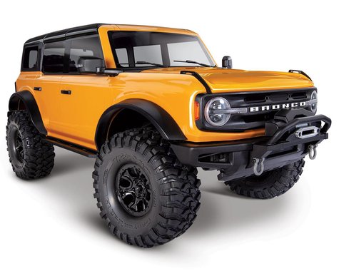 Traxxas TRX-4 1/10 Trail Crawler Truck w/2021 Ford Bronco Body (Orange) (TRA92076O)