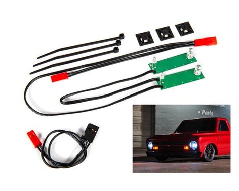 Traxxas Front LED Light Set (White) (TRA9496)