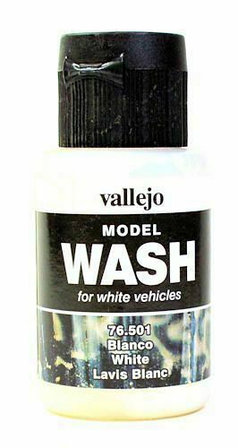 Vallejo Paint White 35ml Acrylic Model Wash (VLJ76501)